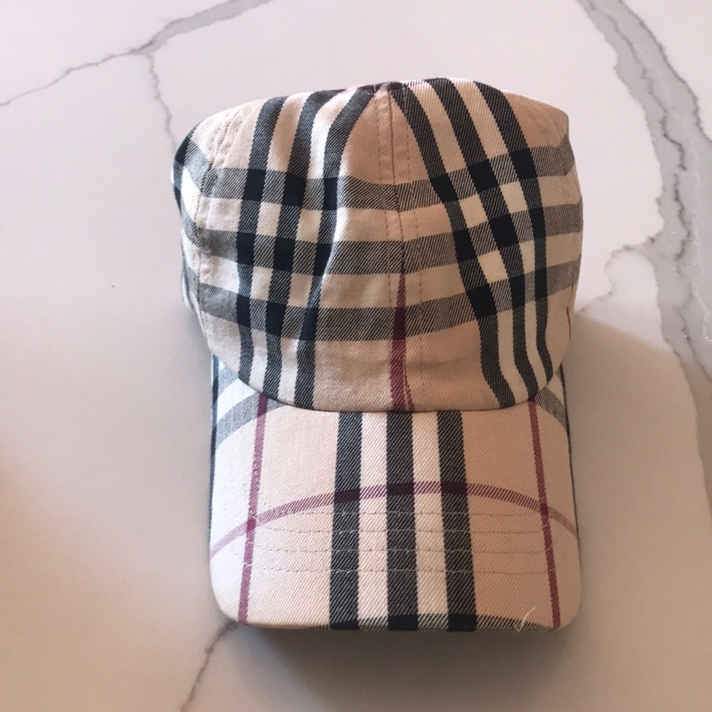 Authentic Burberry Logo Baseball Cap